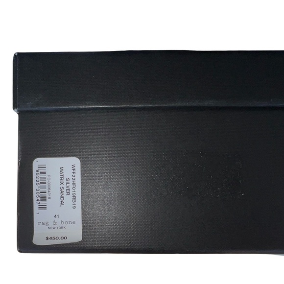 Rag & Bone Sandal Platform in Silver - Picture 4 of 15